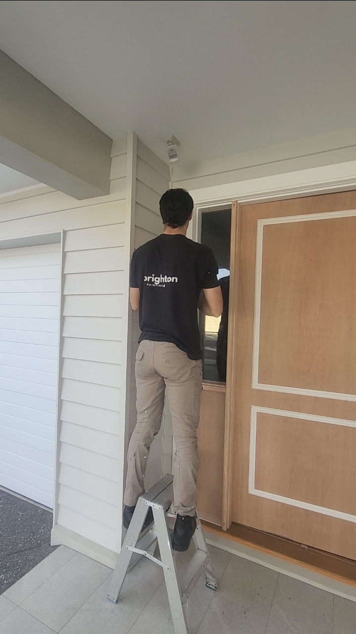 Front door repaint — Brighton